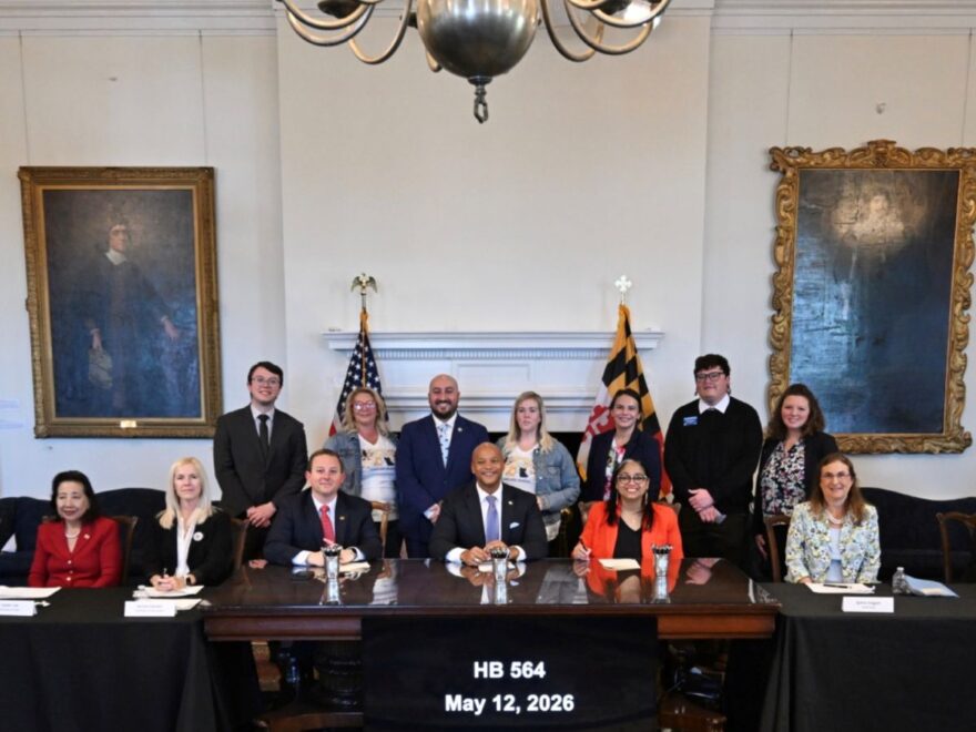 Governor Moore signing HB 564